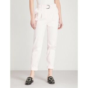 Maje Parissou Pale Pink Tapered Trouser Pants